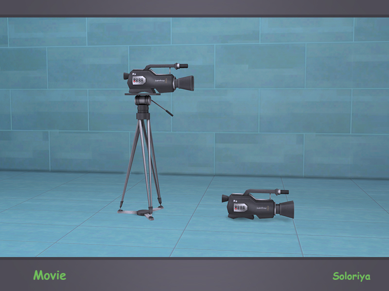 The Sims Resource - Movie. Video Camera