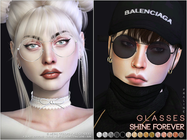 The Sims Resource - Shine Forever Glasses