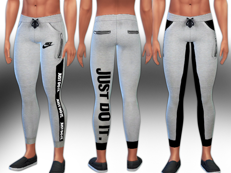 The Sims Resource - Nike Men Athletic Trousers