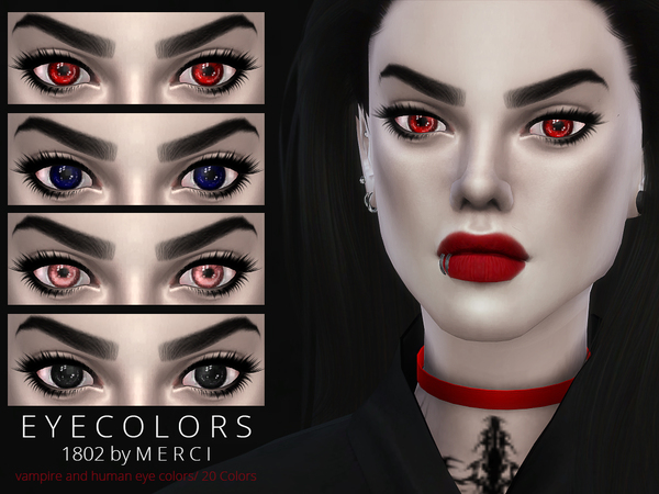 The Sims Resource - Eyecolors 1802