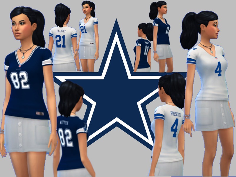 Ladies replica Dallas Cowboys Jerseys