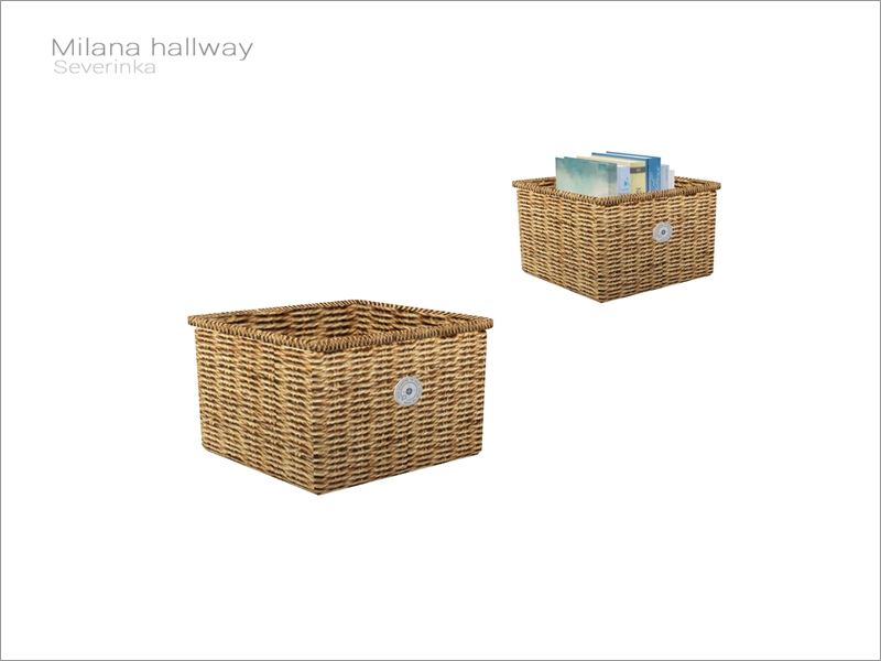The Sims Resource - [Milana hallway] wickes small box v01