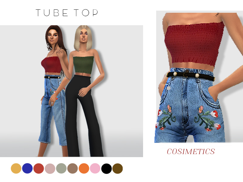 The Sims Resource - Tube Top