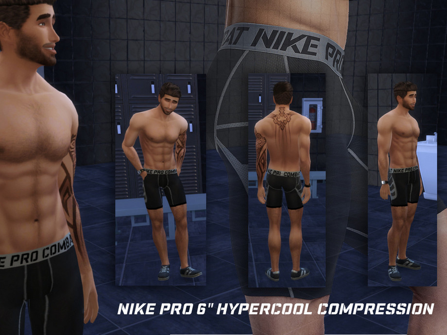 The Sims Resource - Male shorts NIKE PRO