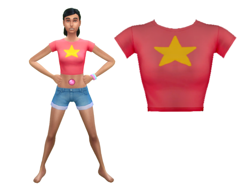 The Sims Resource - Stevonnie Star Shirt