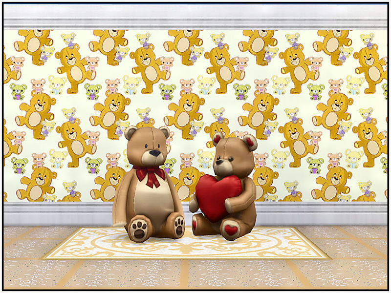 teddy bear wall storage