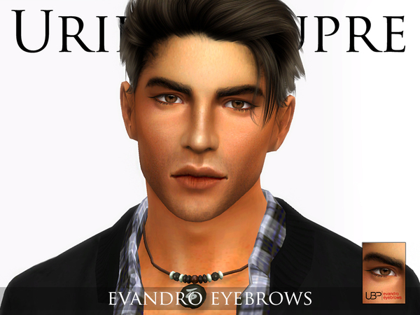 The Sims Resource - Evandro eyebrows