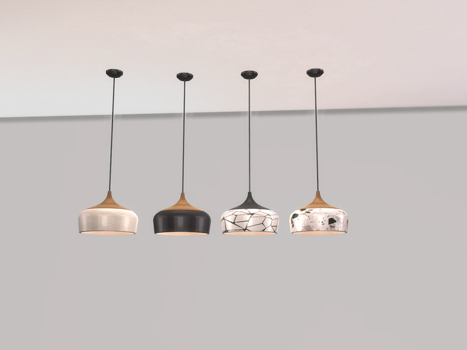 The Sims Resource - Simple Kitchen - Ceiling Lamp