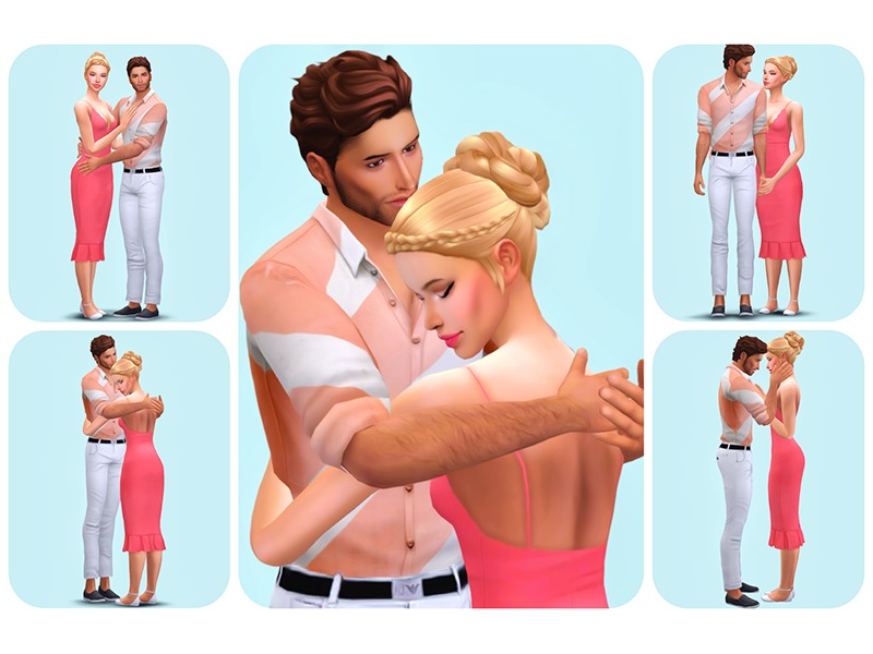 The Sims Resource - Couples Photoshoot poses