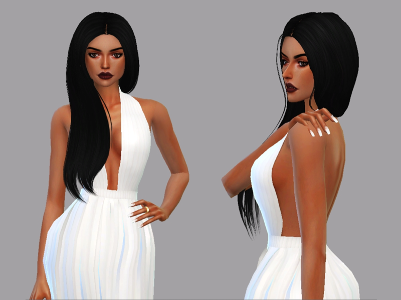 The Sims Resource - Selene Dress recolor