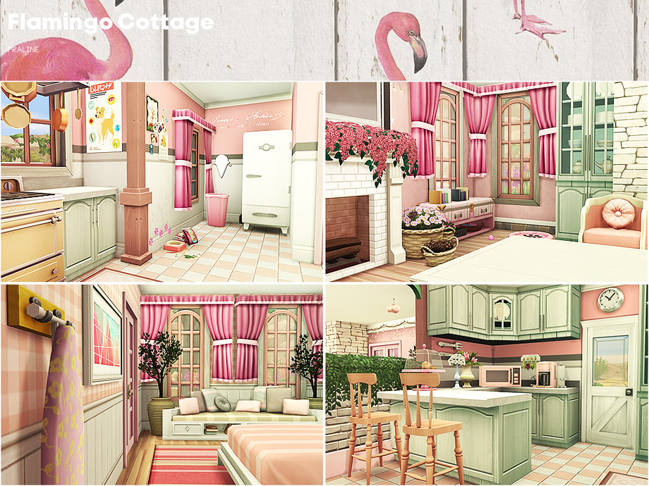 The Sims Resource - Flamingo Cottage