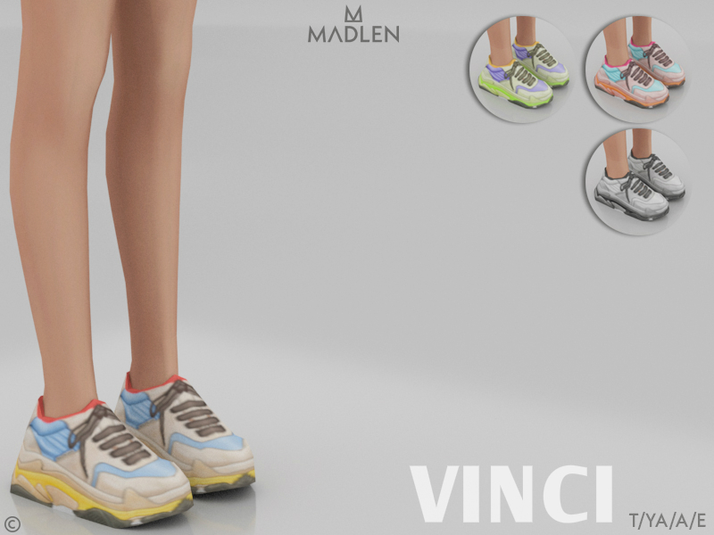 The Sims Resource - Madlen Vinci Shoes