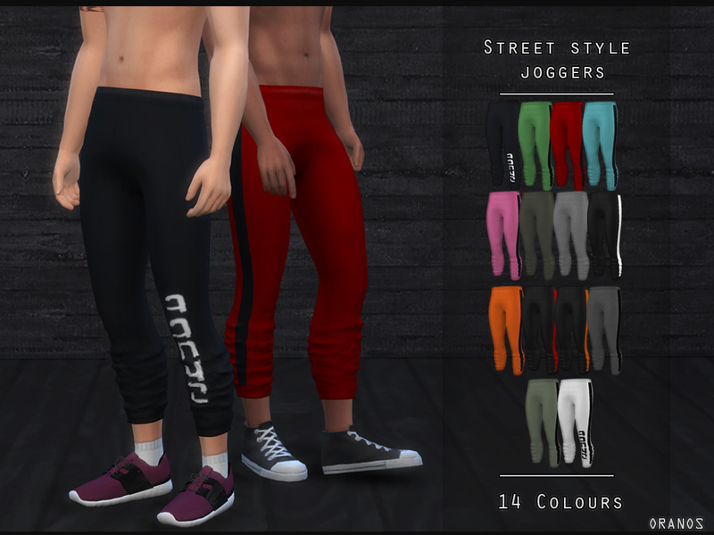 The Sims Resource - Street Style Joggers