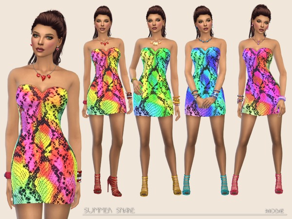The Sims Resource - Elegant Glance Dress