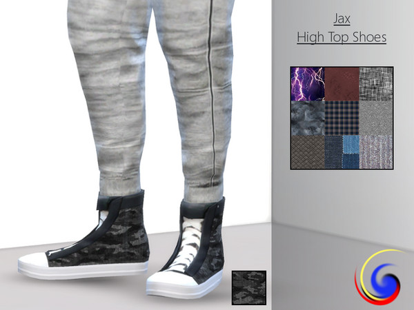 The Sims Resource - Jax High-Tops - City Living needed
