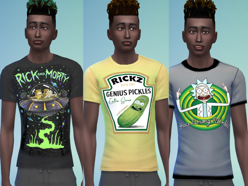 The Sims Resource - Rick and Morty graphic tees