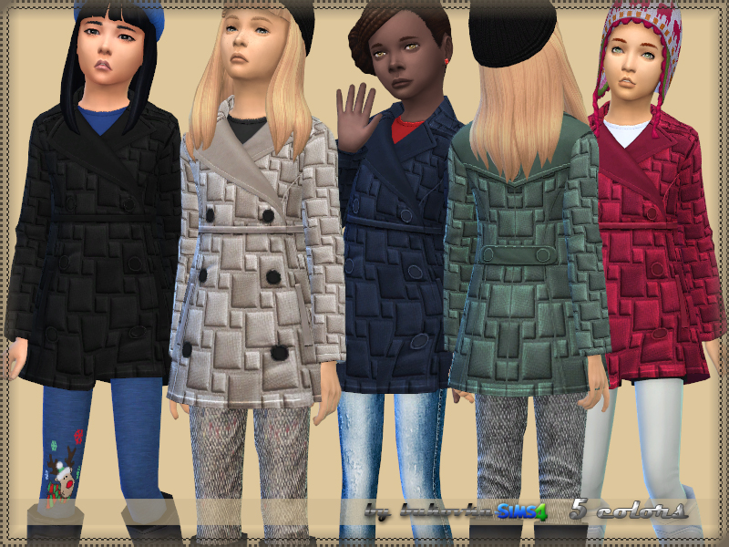The Sims Resource - Child Coat