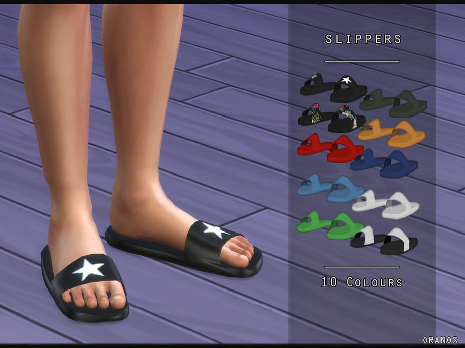 The Sims Resource - Slippers [Male]