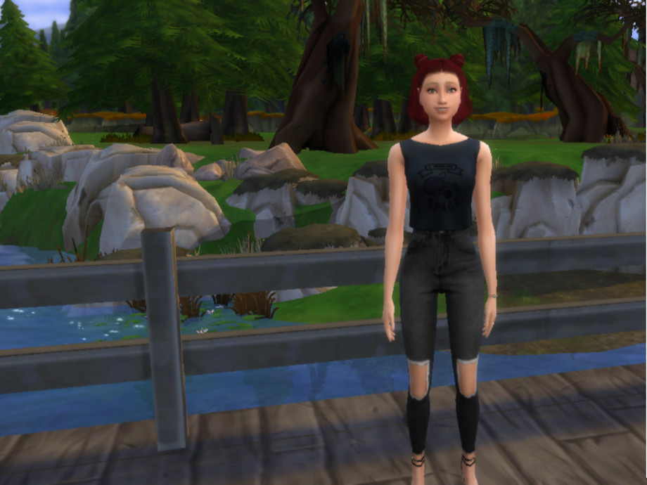 The Sims Resource - black croptop simsiemaker - Perfect Patio needed