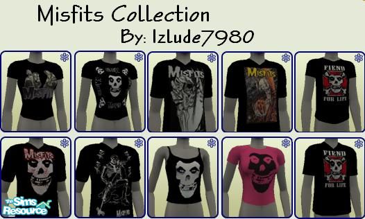 The Sims Resource - Misfits Collection