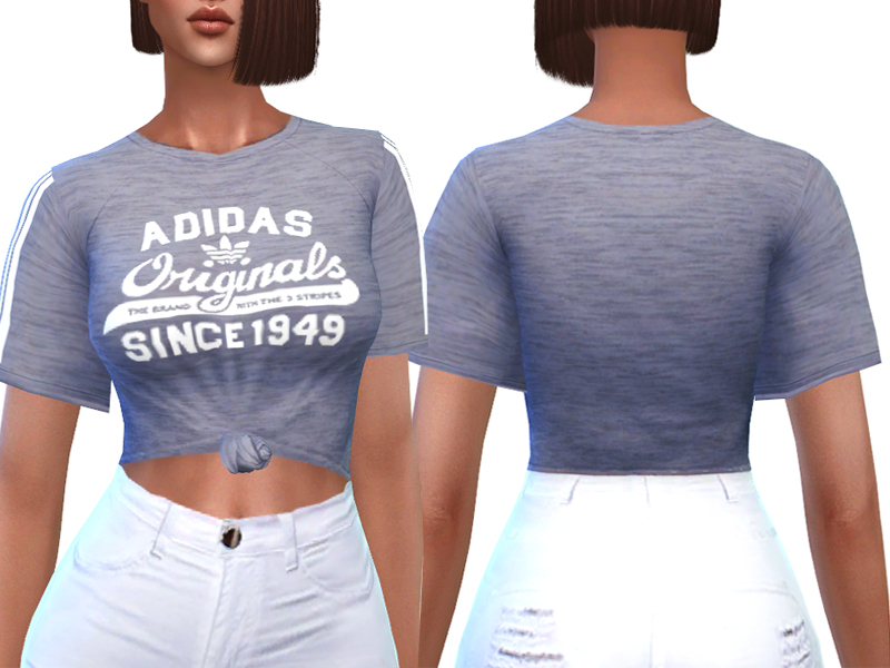 The Sims Resource - Adidas Originals T-shirts