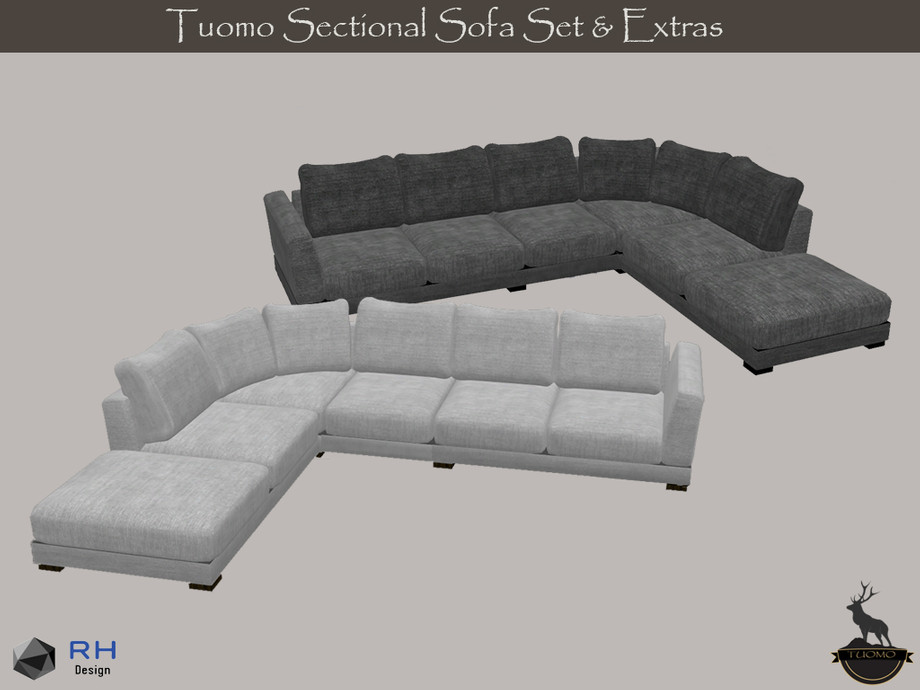 Korting dialect binnen The Sims Resource - Tuomo Sectional Sofa Set and Extras