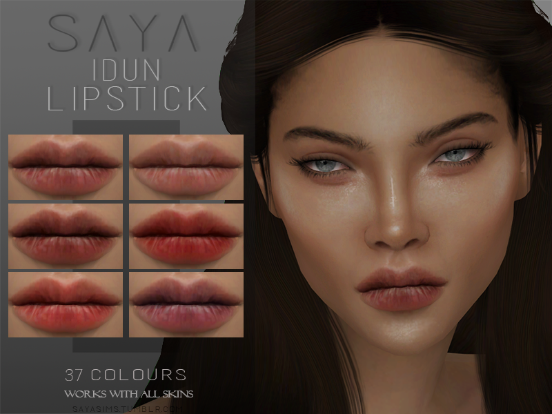 The Sims Resource - Idun Lipstick