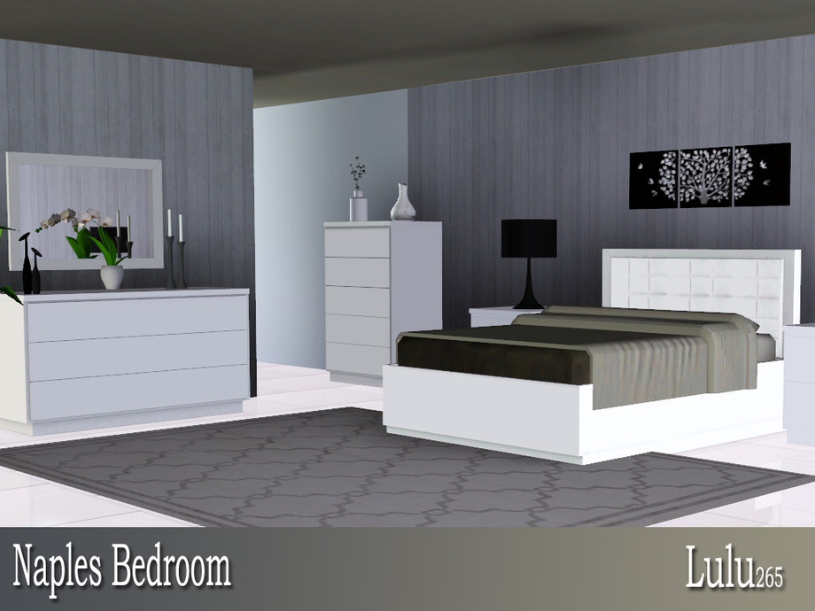 The Sims Resource - Naples Bedroom