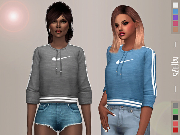 The Sims Resource - S4 Casual Sports Top