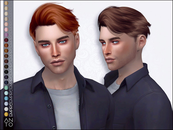 The Sims Resource - Anto - Dae (Hairstyle)