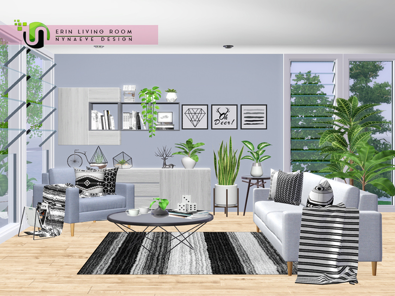 The Sims Resource - Erin Living Room