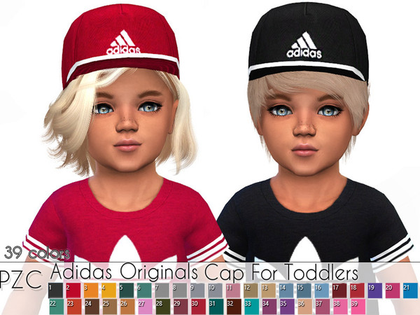 The Sims Resource - Adidas Originals Cap For Toddlers(Seasons Required)