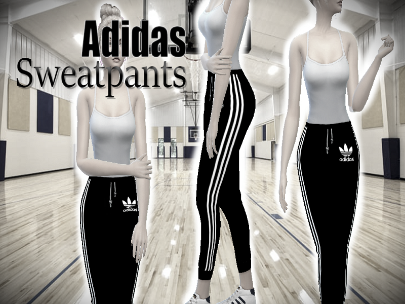 The Sims Resource - Adidas Sweatpants