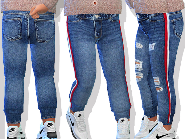 jeans with stripes down the side womens