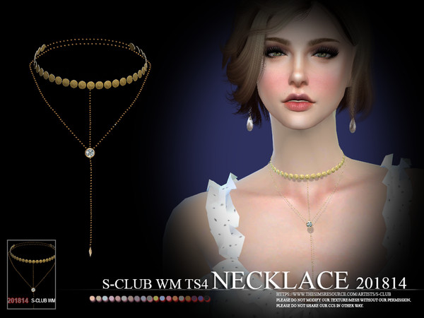 The Sims Resource - S-Club ts4 WM Necklace F 201814