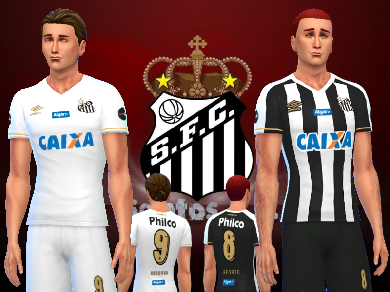 The Sims Resource - Santos FC jerseys 2018/19