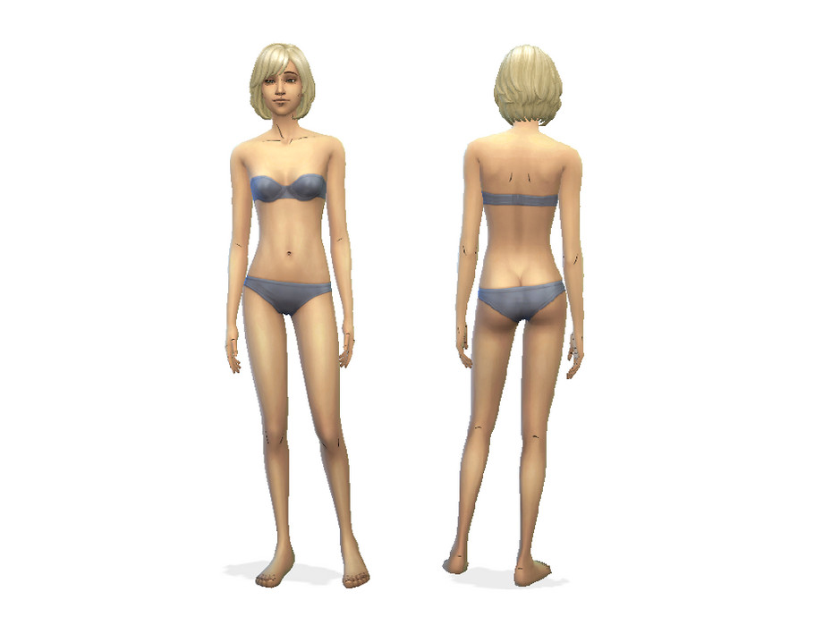The Sims Resource - The Walking Dead Violet Skin Version 2