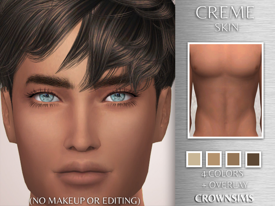The Sims Resource - Creme Skin + Overlay Version