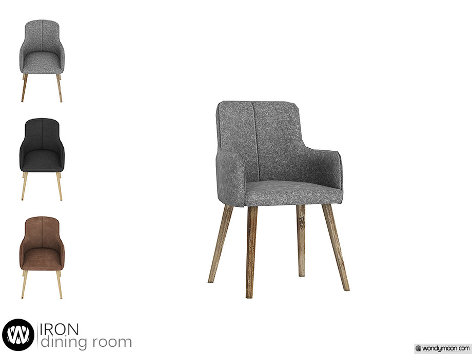 The Sims Resource - Iron Dining Chair