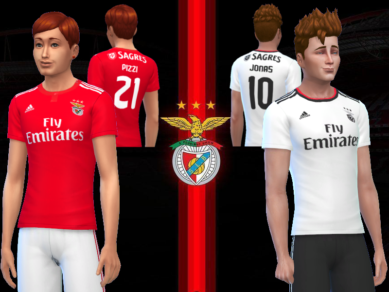 The Sims Resource - SL Benfica jerseys 2018/19
