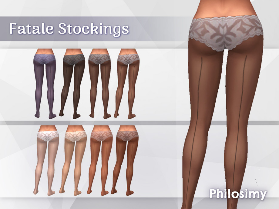 Mod The Sims - Lace Stockings