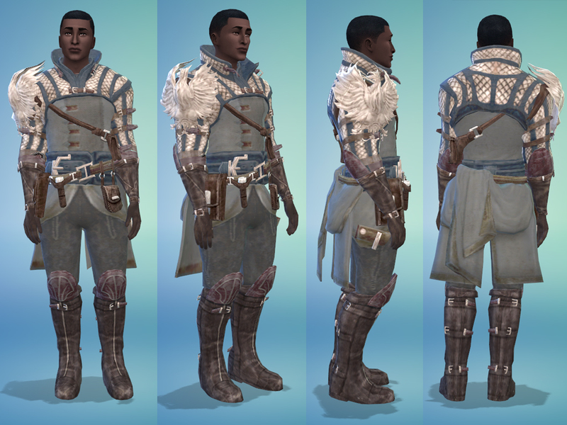 sims 4 armor mod male