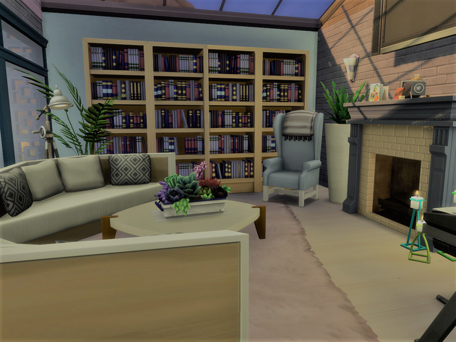 The Sims Resource - House with Mezzanine