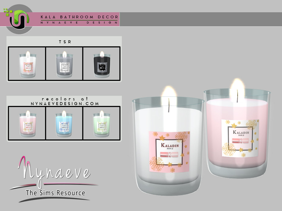 The Sims Resource - Kala Bathroom - Candle