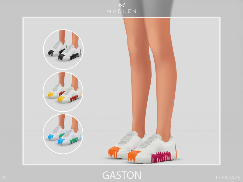 The Sims Resource - Madlen Gaston Shoes