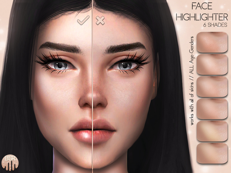 The Sims Resource - Face Highlighter BH05