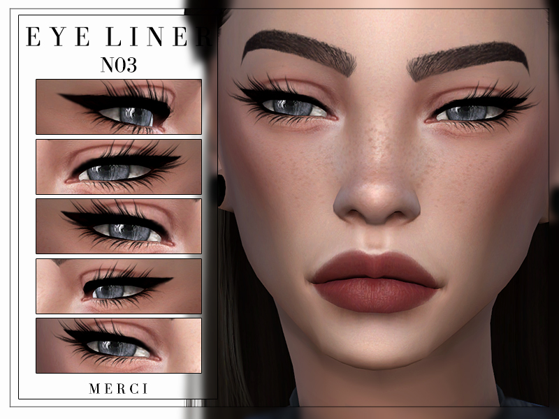The Sims Resource - Eyeliner N03