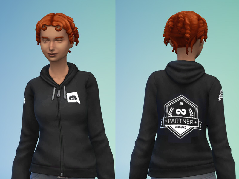 The Sims Resource - Discord Hoodie Female v1