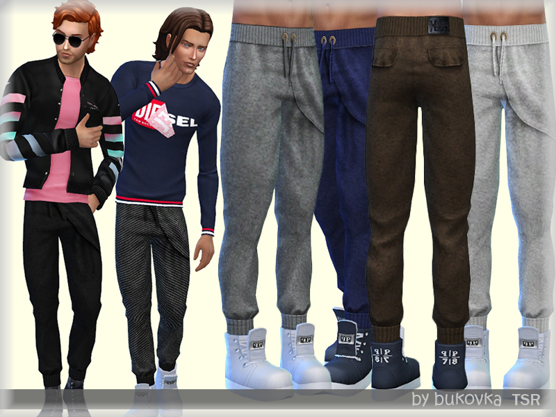 The Sims Resource - Pants & Male