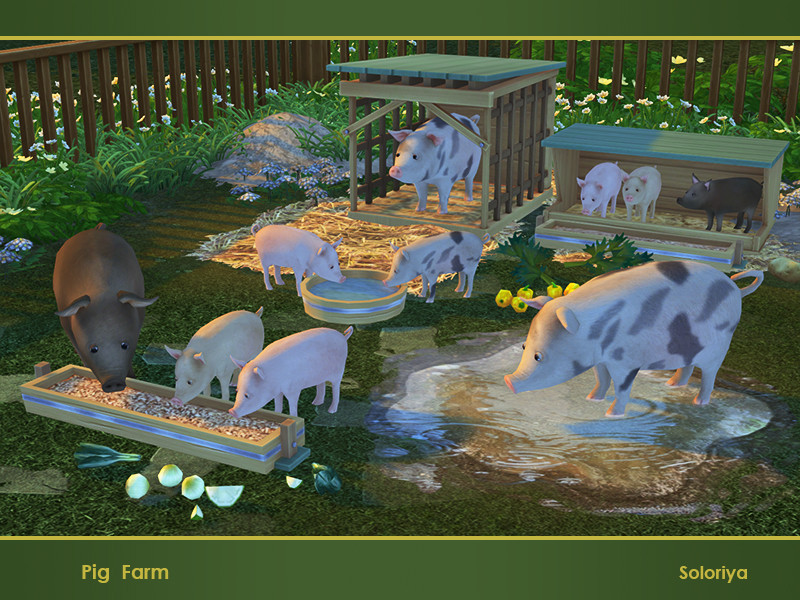 The Sims Resource - Pig Farm